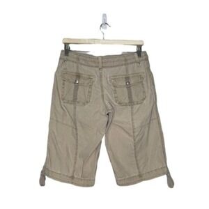 Fossil Shorts Womens 6 Tan Cotton Utility Lightweight Outdoor Hiking Gorpcore